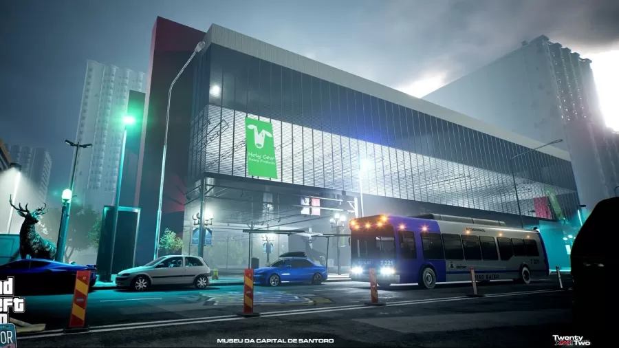 GTA 6: fã cria imagens conceituais do game em São Paulo - veja vídeo